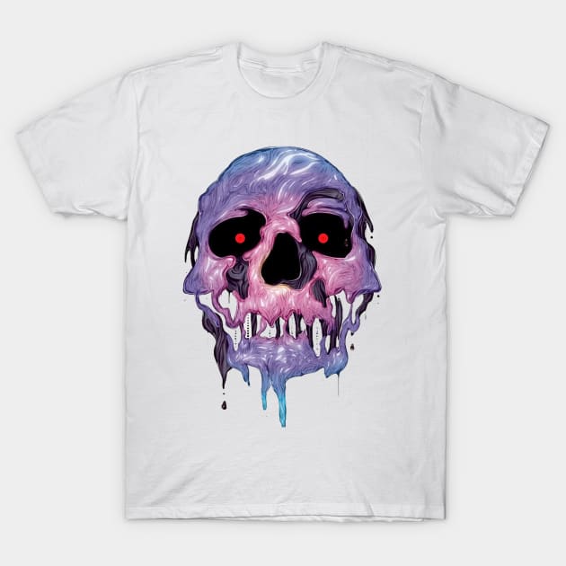 skull , skulls , dead , death , bones , skeleton , engraving , woodcut ,macabre , floral , graveyard,horror T-Shirt by Otaka-Design